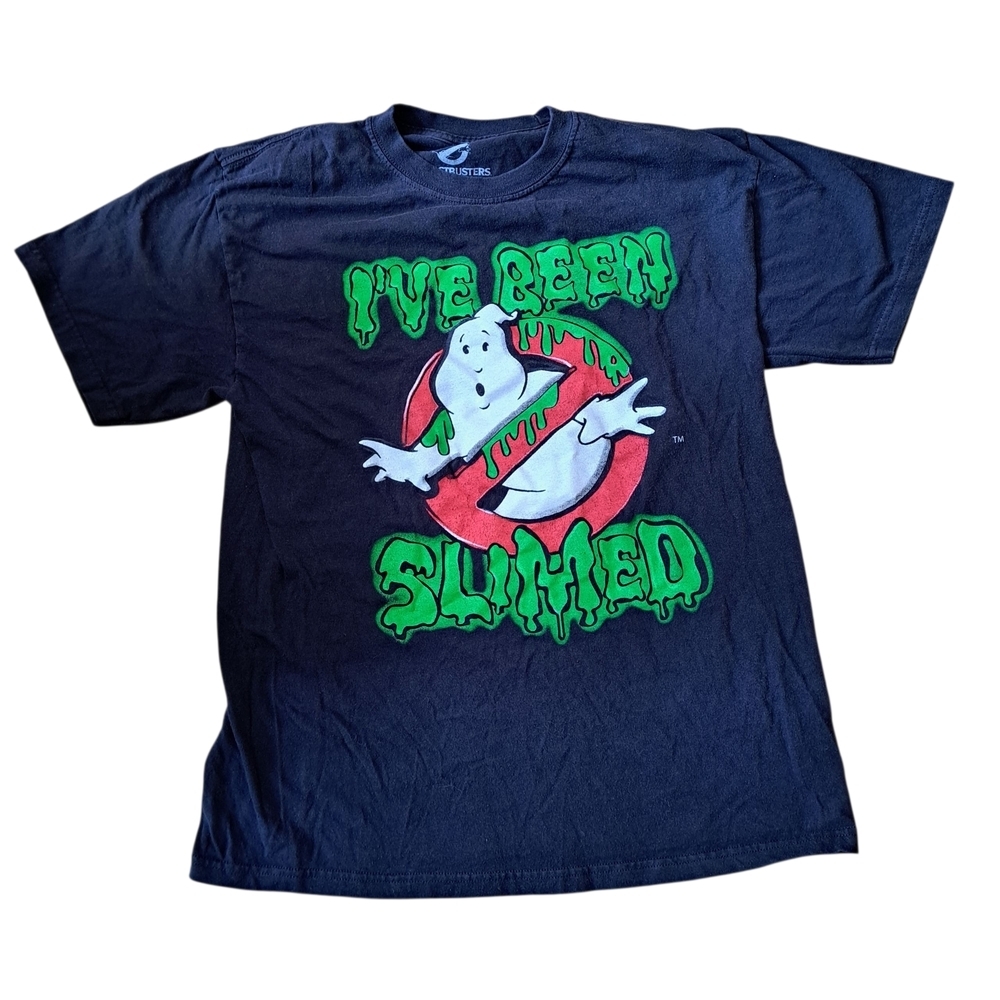Ghostbusters “I’ve Been Slimed” Graphic Tee | Black | Size M | 2011 Columbia Pic